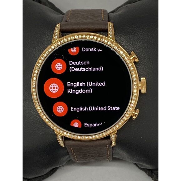 Fossil Gen 4 Authentic Digital Dial Smart Watch Custom Band FTW6015 CR169 - Picture 2 of 12